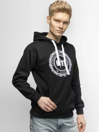 Bluza z herbem UM - czarna